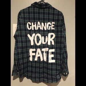 Cakeworthy Change Your Fate Flannel